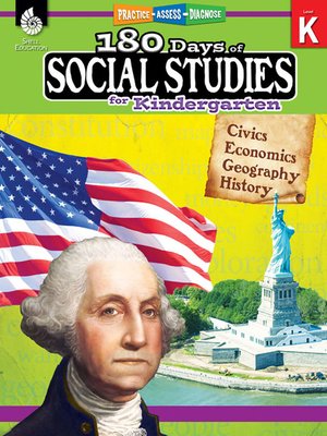 cover image of 180 Days of Social Studies for Kindergarten: Practice, Assess, Diagnose